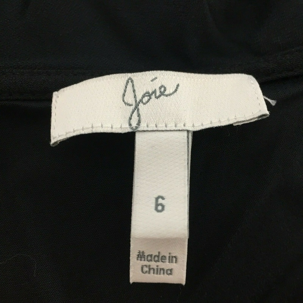 JOIE Bronwen One Shoulder Little Black Dress - Picture 4 of 8